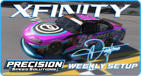 xfinity precision setups banner daytona