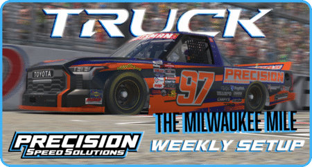 precision setups trucks at Milwaukee banner