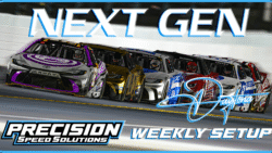 daytona setup week banner - next gen cars